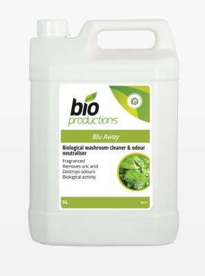5L BLU AWAY BIOLOGICAL WASHROOM CLEANER