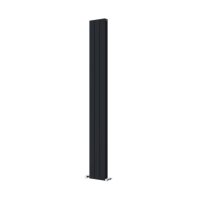 Tucker French 1800 x 220mm Double Panel Anthracite Vertical Radiator (Heating Only)
