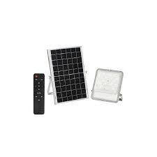 Ener-J 50W LED Floodlight Outdoor with Solar Panel, IP65, 1100lm