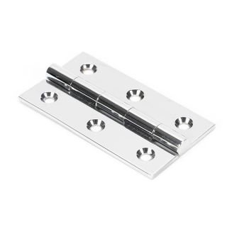 49927 - Polished Chrome 2.5 Inch Butt Hinge (Pair)