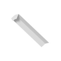 Fascia Corner Trim 135° angle in White