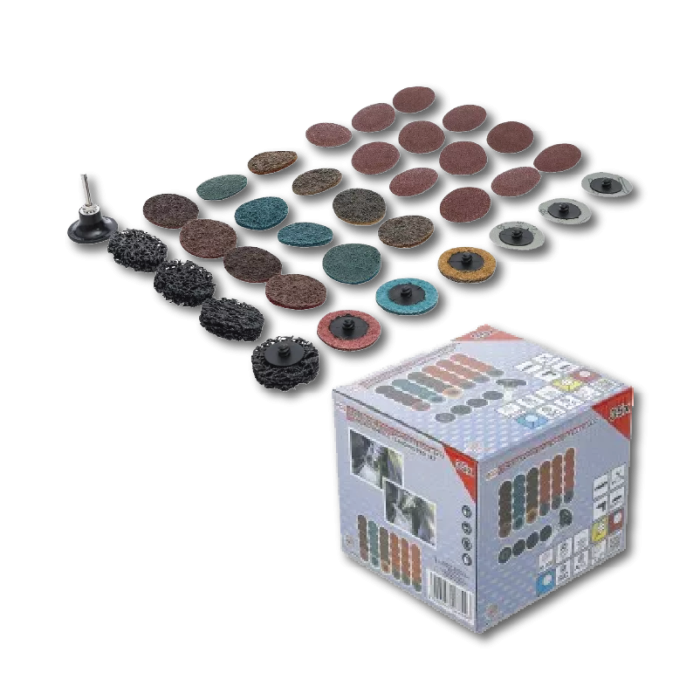 Grinding wheel / Sanding Pad Set (35pcs.)