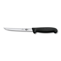 Fibrox Boning Knife with Extra Narrow Blade, Black
