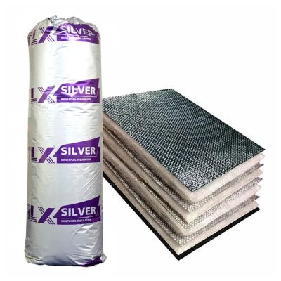 TLX Silver Multi Foil Insulation 1.2m X 10m