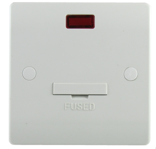 Sline 13A Fused Spur + Neon White SL413