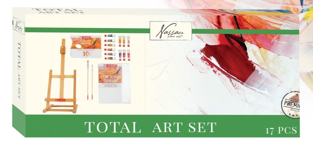 Combined Acrylic Easel Set - 17pcs