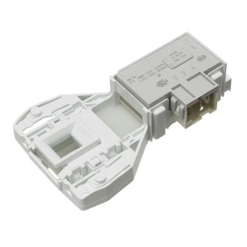 Compatible for Ariston A, AL, AMXX; Creda W, WMA; Hotpoint FEW, SCR, WD, WF, WMA, WMM, WMS, WMT; Indesit WA, WAX, WD, WIDL, WIXXL Series Door Interlock Switch