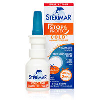 Sterimar Stop And Protect Cold And Sinusitis Relief Hypertonic Nasal Pump 20ml