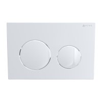 Viva Skylo Ultra13 Gloss White Dual Flush Plate