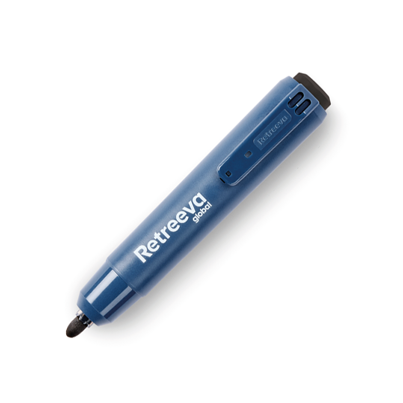Detectable Retractable Dry-Wipe Markers (x10)