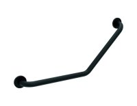 Bathex Knowle Cranked Grab Rail 300 x 300mm Matt Black