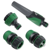 Grimsholm Green Hose  coupling set