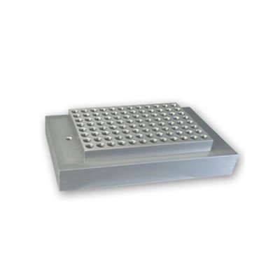 Block, PCR plate 96 x 0.2ml, skirted or non-skirted For 2 or 4-block dry bath only