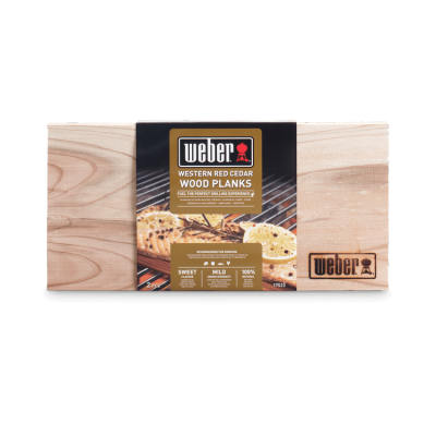 Weber Western Red Cedar Wood Planks Small 17522