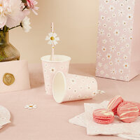 Daisy Paper Cups - Pack of 8