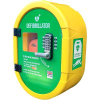DEFIB SAFE OUTDOOR AED CABINET WITH KEYPAD