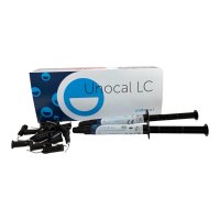 Unodent Unocal LC 2 x 4g Syringe Light Curing Radiopaque Calcium Hydroxide
