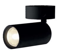 Evolec Surface Spot C/w LED GU10 Black