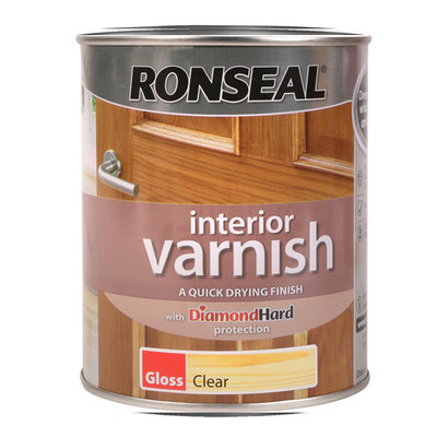 Ronseal Gloss Varnish - Clear 750ml