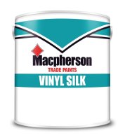 MAC VINYL SILK EMULSION 2.5LTR BRILLIANT WHITE PAINT