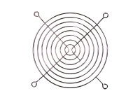 WIRE FAN GUARD (SUITABLE W/ 120/120MM EVAPORATOR FAN) - 2014 TO PRESENT
