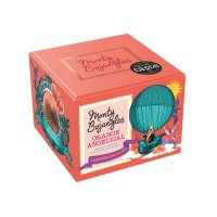 Orange Angelical gift box of cocoa truffles with candied orange - 8x150g