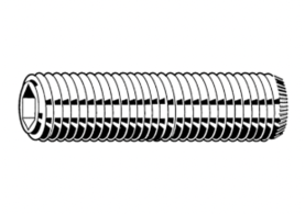 DIN 609 Hexagon Shoulder Screw