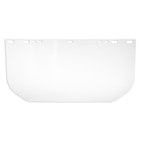 Tuff-Shield Economy Flat Visor, Clear