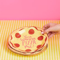 You Wanna Pizza Me Paper Plates - Pack of 10