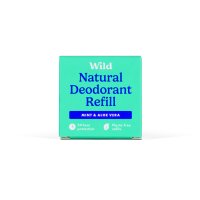 Wild Natural Deodorant Mint & Aloe Vera Refill 40g