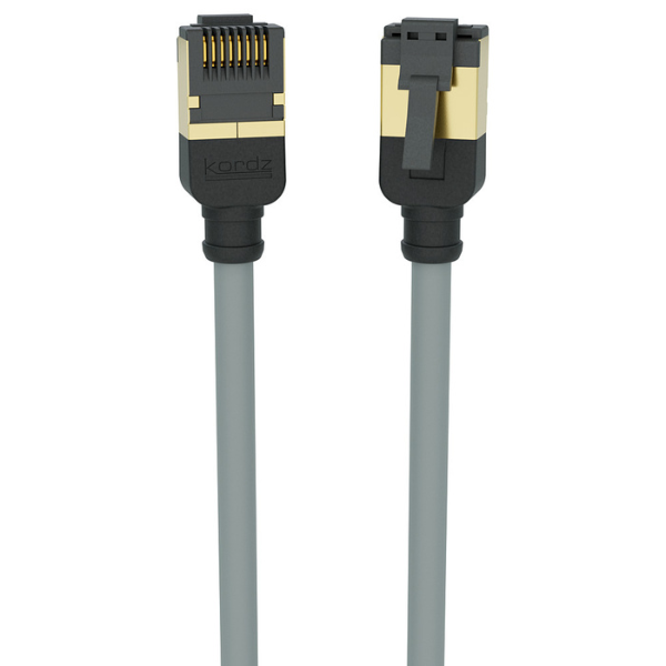Kordz PRS Slim Profile Cat6A Patch Cord 4m (Grey)