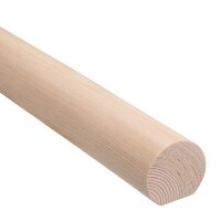 Round Stair Handrail 2.4 Metre 40mm Red Deal