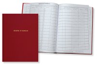 Book - Register of Marriages/Red  (45805)