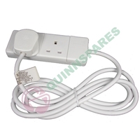 Extension Lead 2 Gang 2 MTR 13 Amp