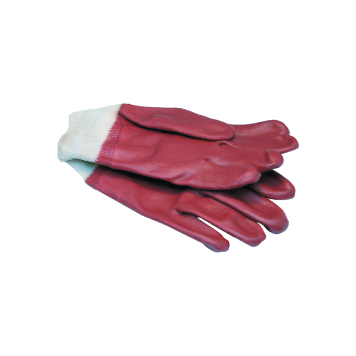 PVC Gloves (Knit wrist) 