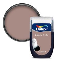 Dulux Easycare Dreamy Truffle Colour Swatch & 30ml Roller Tester