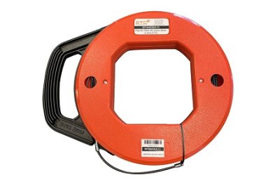 DNU - Glass fiber reinforced duct rod &Oslash; 3mm, length 30m, plastic carter