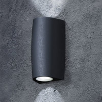 Fumagalli Marta 90 Up/Down LED Wall Light Black