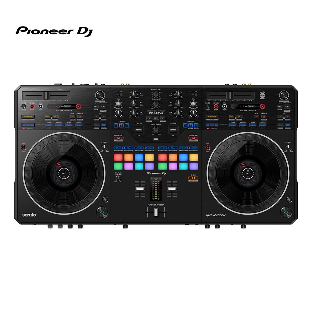 Pioneer DJ DDJ-REV5 Scratch-optimised DJ controller with &lsquo;Stems Control&rsquo;