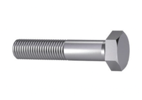 DIN 960 Hexagon Head Bolt Metric Fine