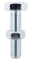 Hex Head Bolt & Nut M6 x 50mm Pack of 70
