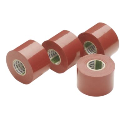 Pvc-band B50mmxL20m rood