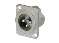 Neutrik NC3MD-LX | 3 pin male receptacle