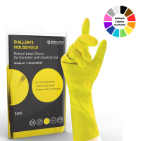 Unigloves, All Safe Household Latex Gloves