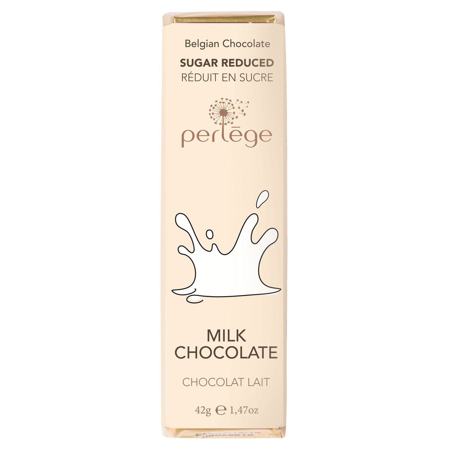 Perl?ge solid milk chocolate bar - 15x42g