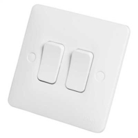 SOLLYSTA 10A 2 GANG  2W SWITCH