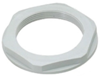 M12 X 1.5, GREY POLYAMIDE LOCKNUT