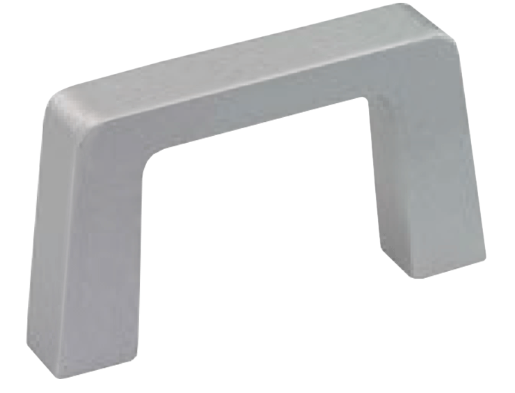 Aluminium Equipment Handle Length 194 Height 40 Black Anodised Carrying Capacity 750N