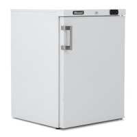 Blizzard Under Counter White Laminated Freezer 115L