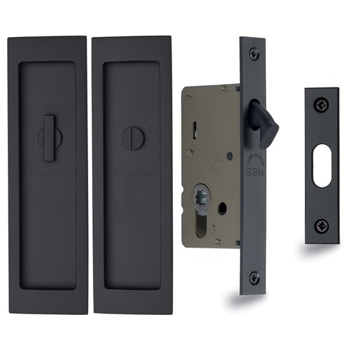 FLUSH PULL PRIVACY MATT BLACK